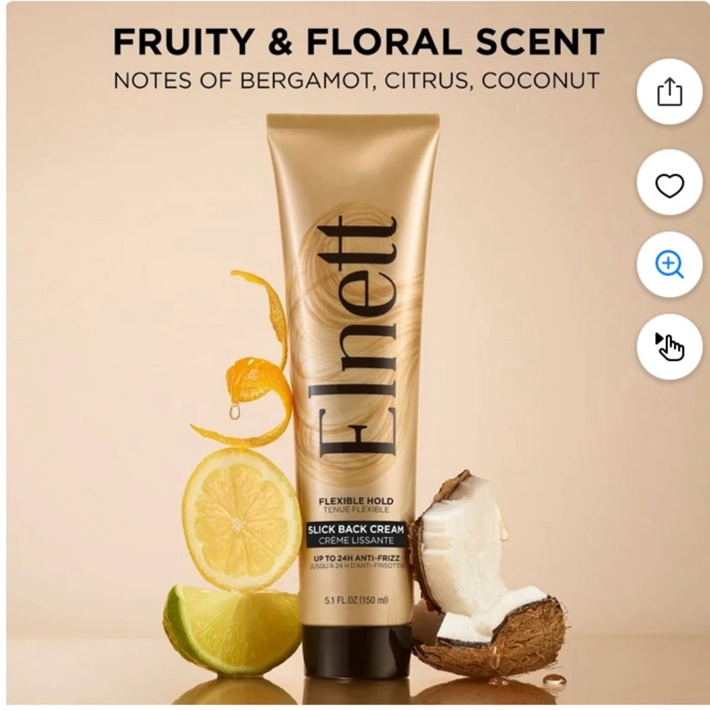 L’Oréal Paris Elnett Flexible Hold Slick Back Cream - New